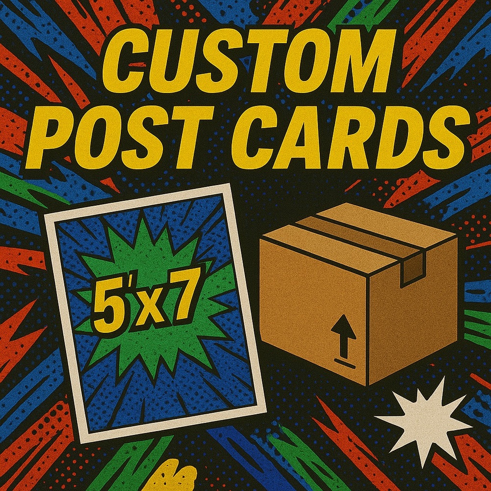 40 Custom Post Cards 5x7